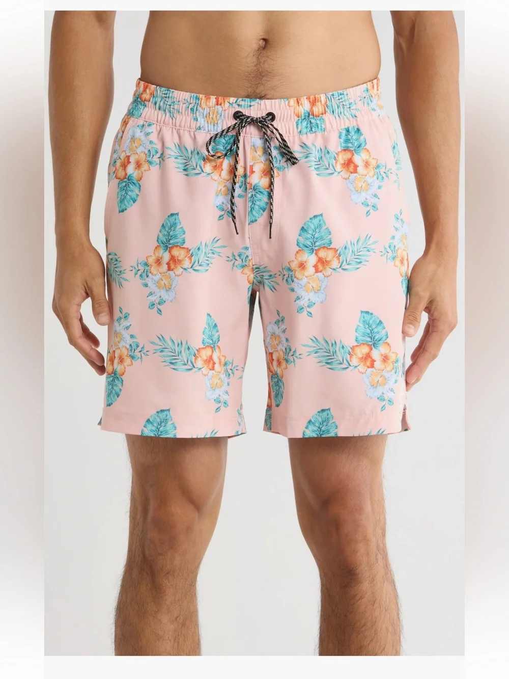 Hurley Congo Volley Swim Shorts trunks board shorts tropical Hawaiian medium NWT